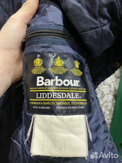 Стеганная куртка barbour