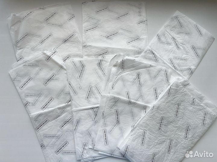 Упаковочная бумага брендовая