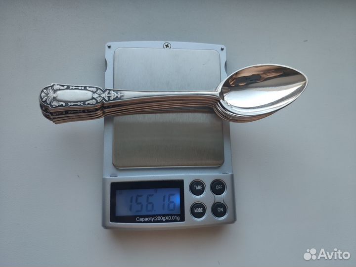 Наборы чайных серебряных ложек СССР