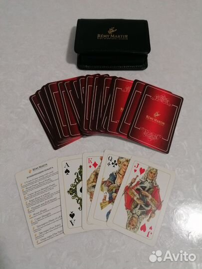 Игральные карты сувенирные Remy Martin