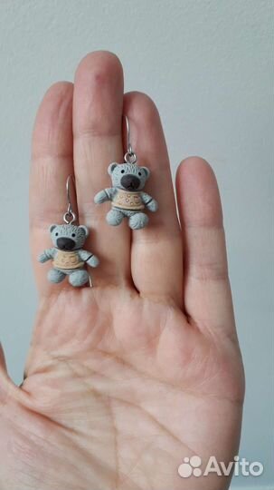 Серьги ручная работа