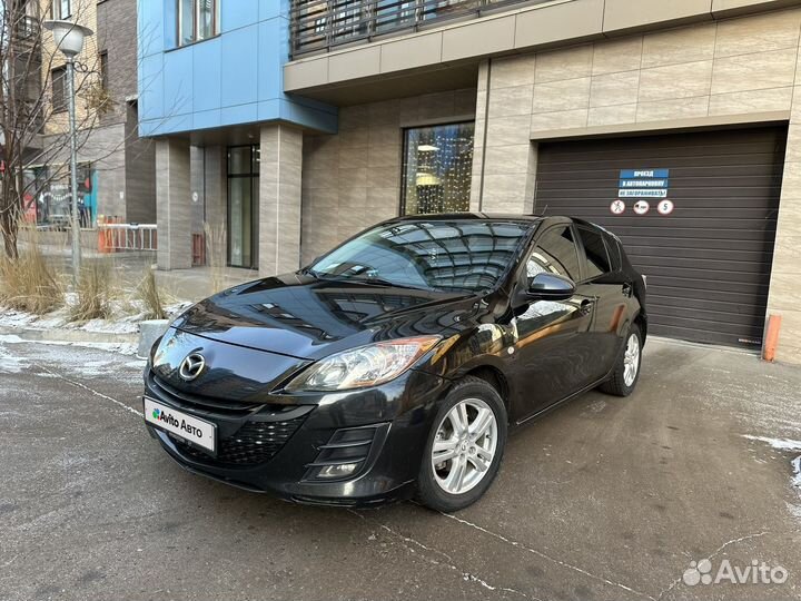 Mazda 3 1.6 AT, 2010, 184 321 км