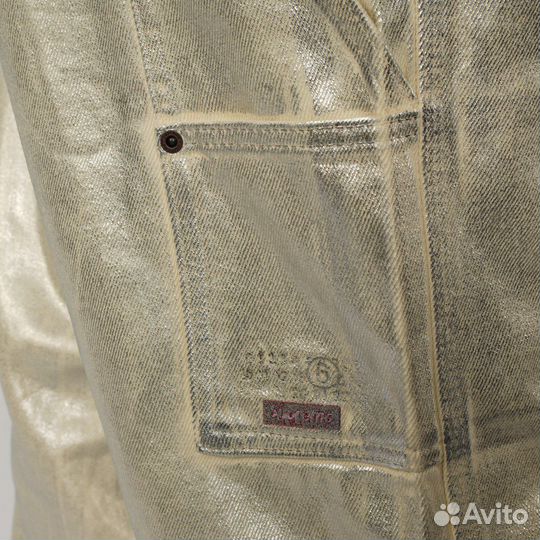 Джинсы supreme x maison margiela