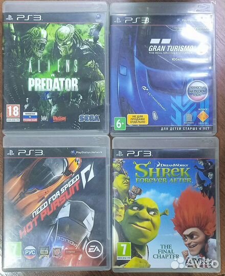 Игровые диски на ps3