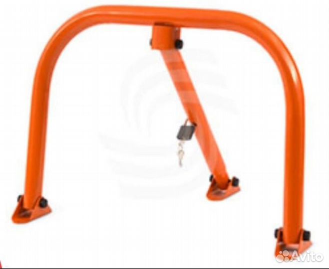 Установка парковочного барьера