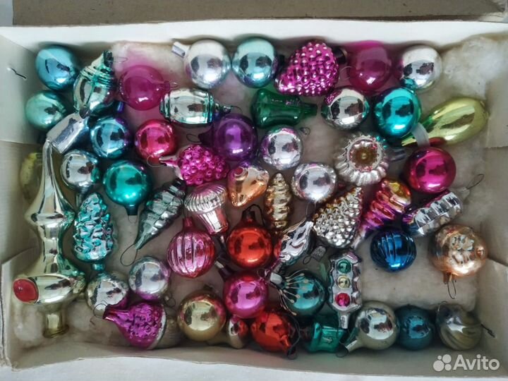 Елоные игрушки СССР 4 см