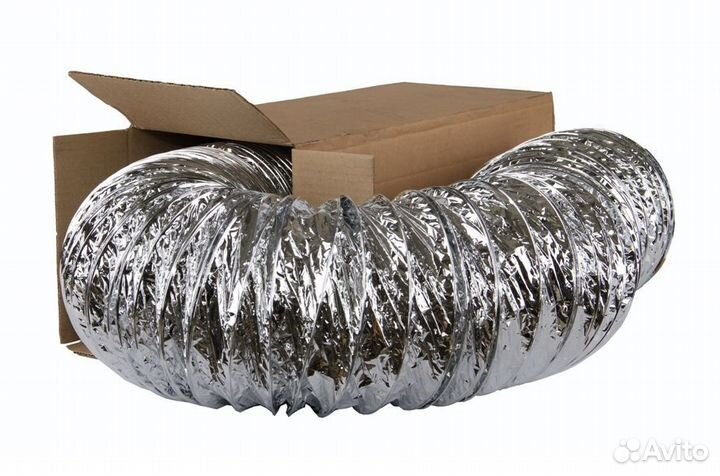 Воздуховод гибкий неизолированный