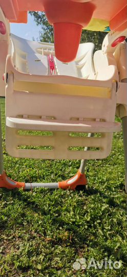 Стульчик для кормления chicco polly