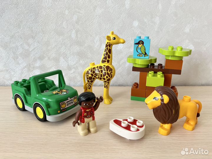Лего Дупло Путешествие в Африку 3 набора