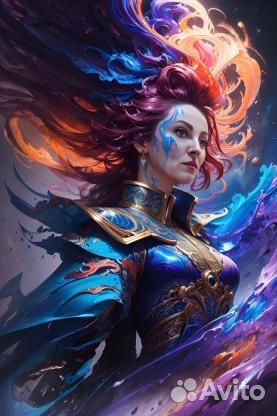 Арт аватар по фото, нейросети, фотосессия онлайн