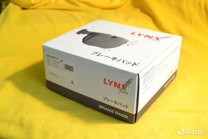 Тормозные колодки Lynx BD-6317