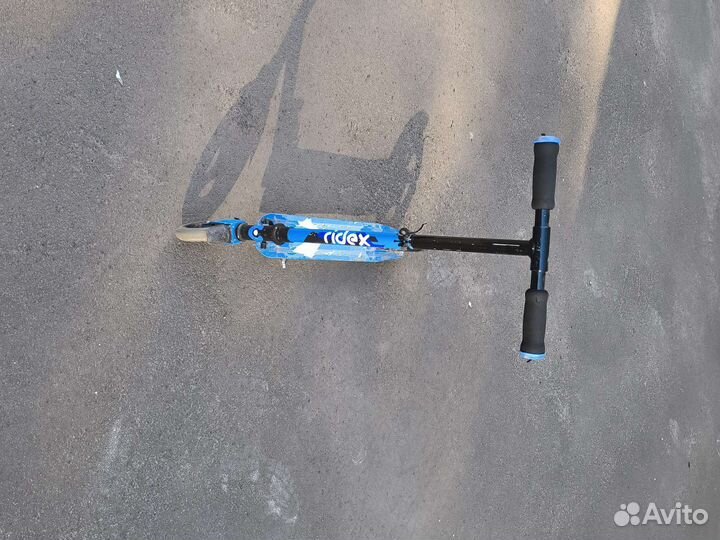 Самокат детский складной с подножкой