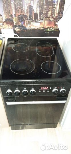 Плита электрическая стеклокерамика бу