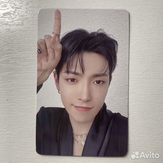 Ateez хонджун карта lucky draw jp