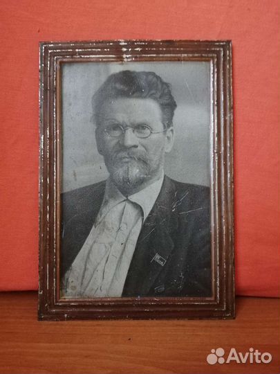Портрет. Калинин металография 1930-ые годы