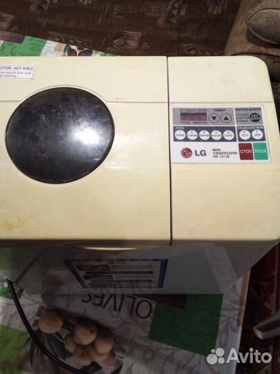 Хлебопечка lg бу