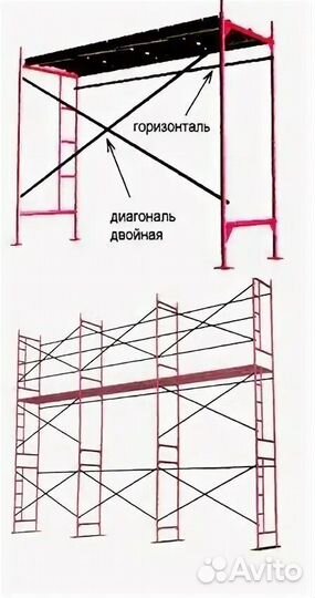 Леса строительные лрсп 40