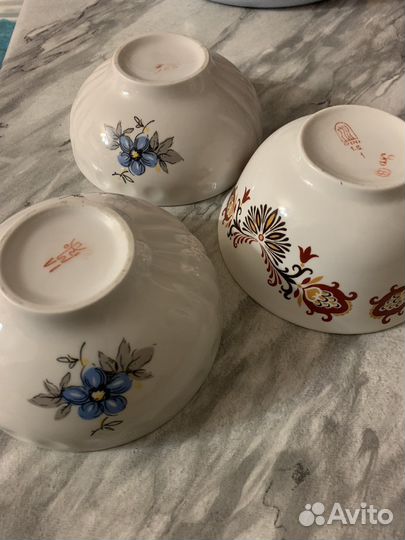 Салатники-пиалы СССР