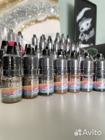 Минеральные пигменты для татуажа