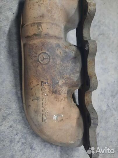 Выпускной коллектор на mercedes с двс m104