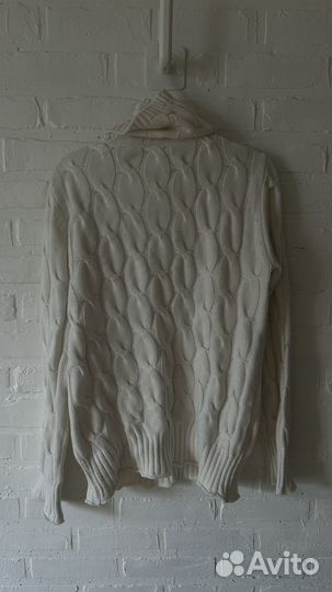 Свитер шерстяной женский вязаный