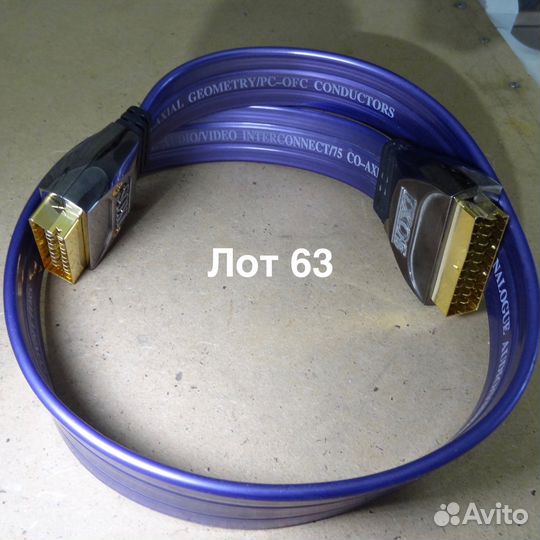 Кабели ixos scart-scart 60см