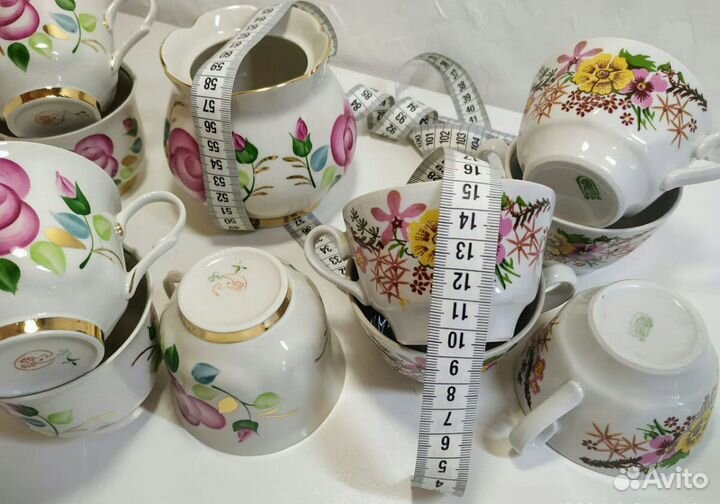 Сервизы разнобой Рига, лфз, Хайта