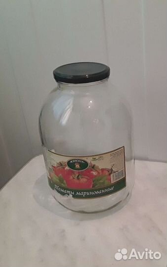 Банки винтовые 3 и 1,8 литра
