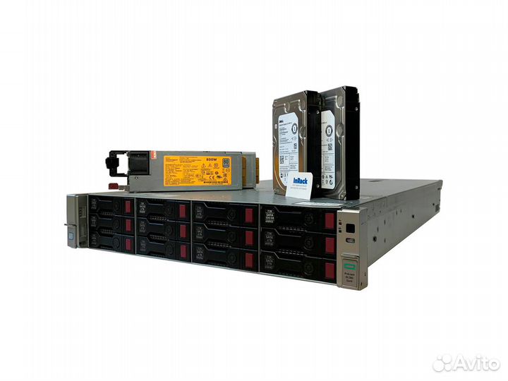 Сервер HP DL380 Gen9 12LFF 2x E5-2698v3 128GB