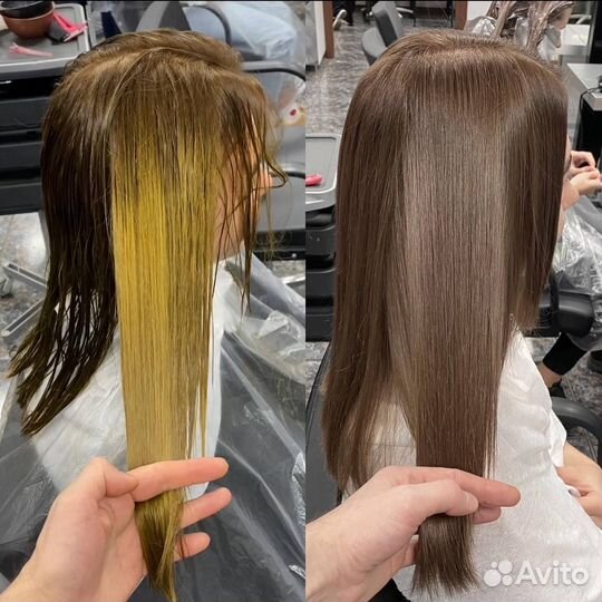 Модель на окрашивание волос. Бесплатно