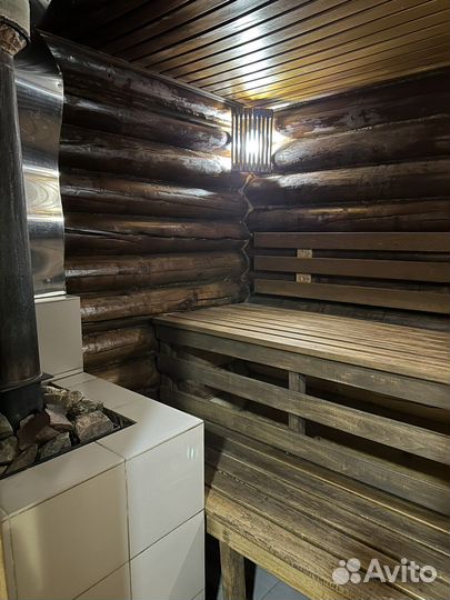 Русская баня на дровах