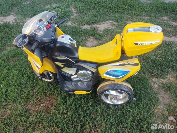 Детский мотоцикл на аккумуляторе бу