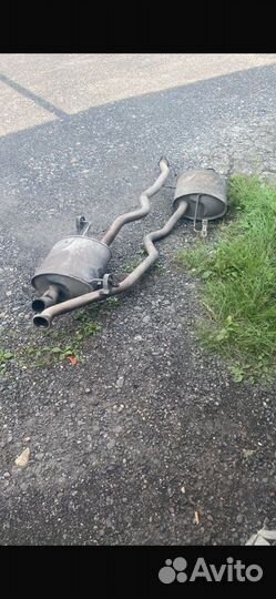 BMW X5 е53 2005 года американец выхлоп банки 3.0