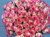 Цветы букеты 101 роза
