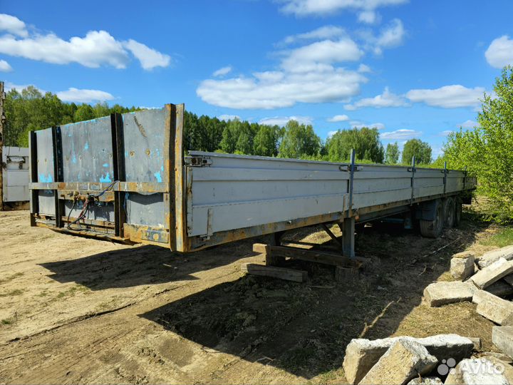 Полуприцеп бортовой Kogel SN24, 1992