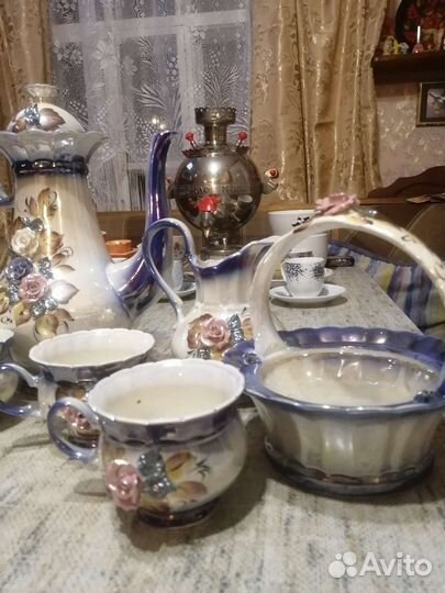 Сервиз Кисловодский фарфор кофейный новый