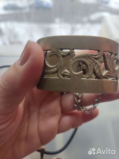 Старинные грузинские браслеты из латуни