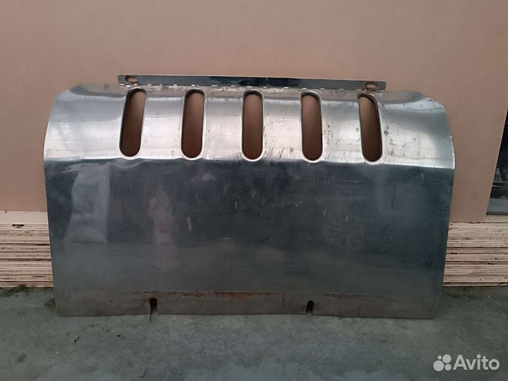 Защита двигателя (хром)