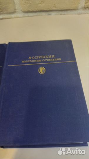 А. Пушкин Избранные произведения. 2 тома