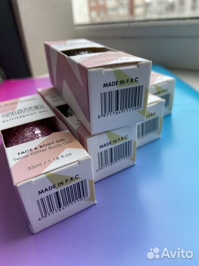 Глиттер гель Laura Serna