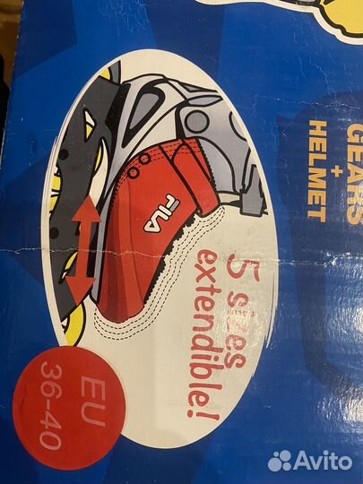 Роликовые коньки fila