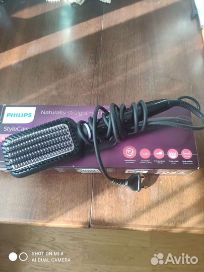 Щетка-фен для выпрямления волос Phillips