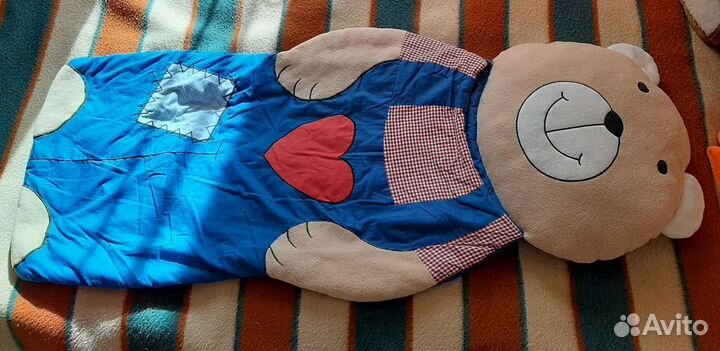 Детский Спальный мешок с подушкой