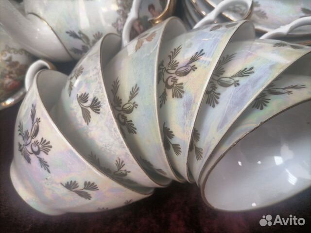 Чайные чашки и блюдца Мадонна