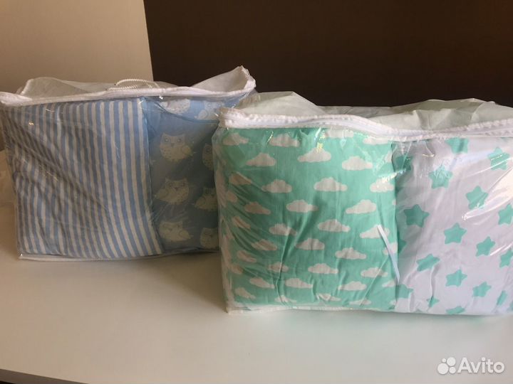 Комплект постельного белья в детскую кроватку