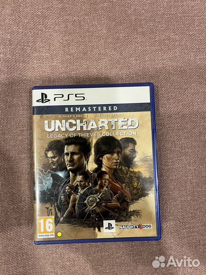 Uncharted 4 путь вора remastered ps5