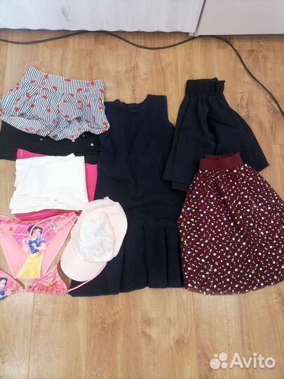 Вещи пакетом на девочку 8-10лет