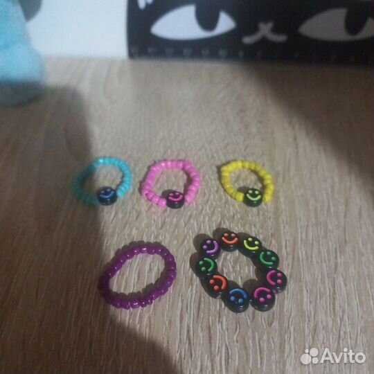 Колечки из бисера