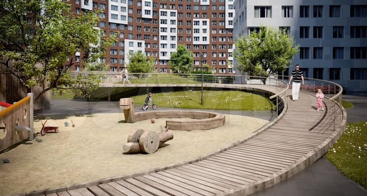 1-к. квартира, 40,9 м², 17/22 эт.