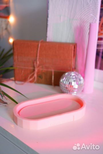 Силиконовый молд Овал 18:9,5 см